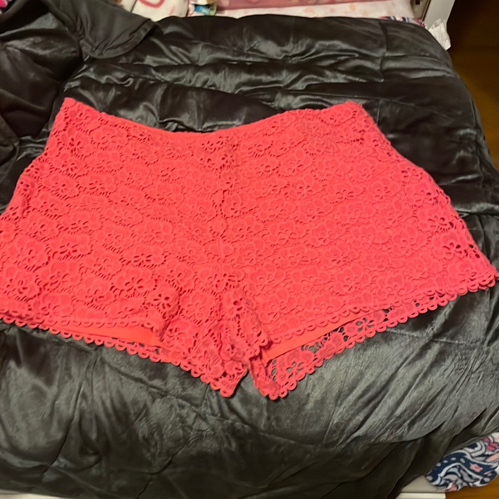 Lace shorts